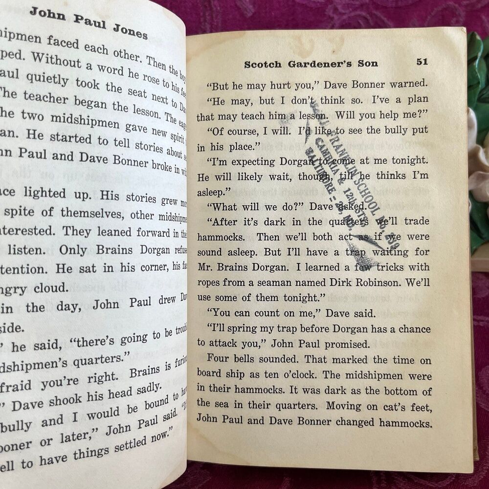 1949 John Paul Jones by Vinson Brown, Vintage Book, Wheeler Publishing Company - Picture 7 of 10